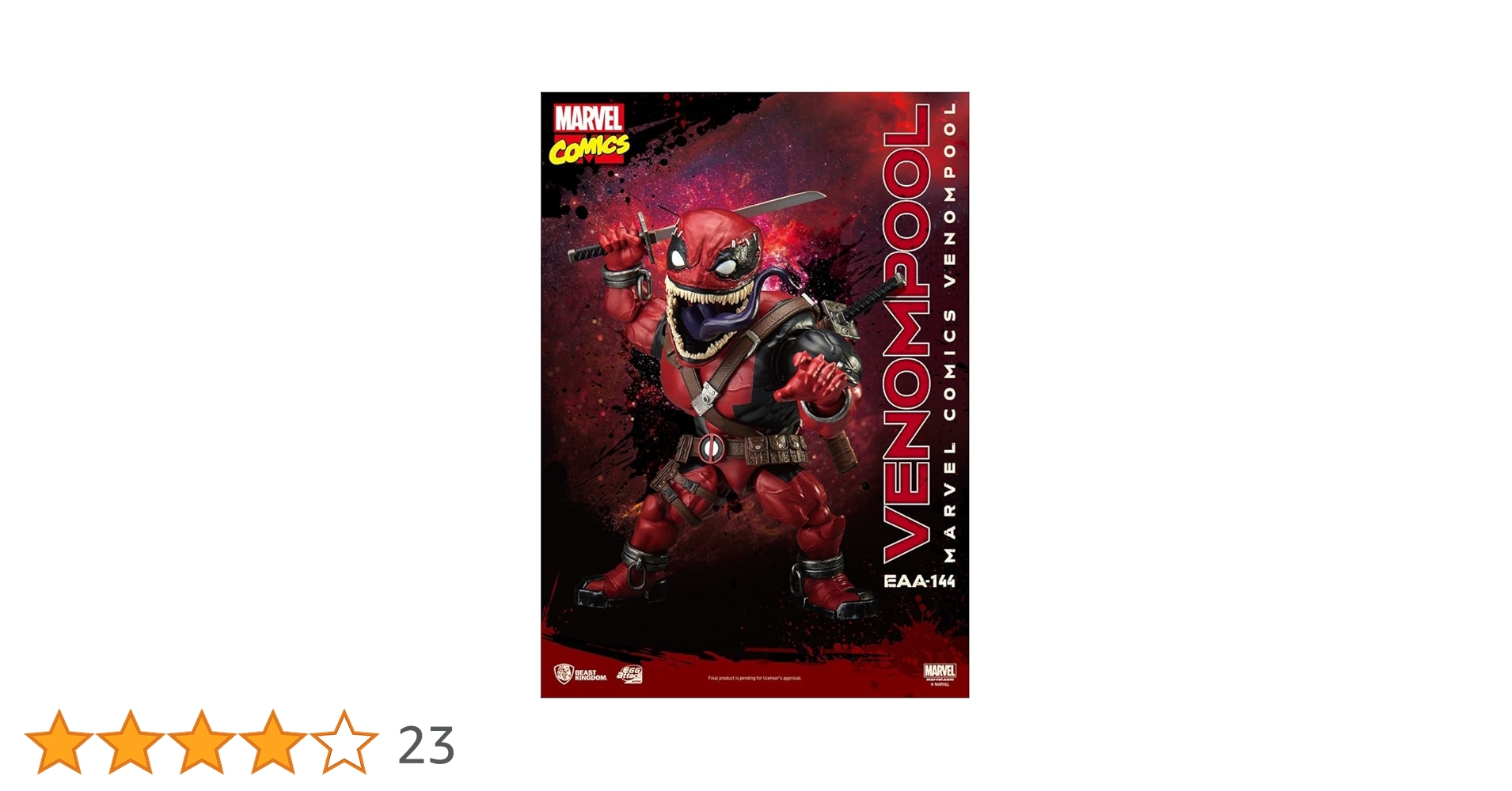 稀少新品❗️ビーストキングダムエッグアタック・アクションヴェノムプールフィギュア Amazon.co.jp: ビーストキングダム マーベル コミックス